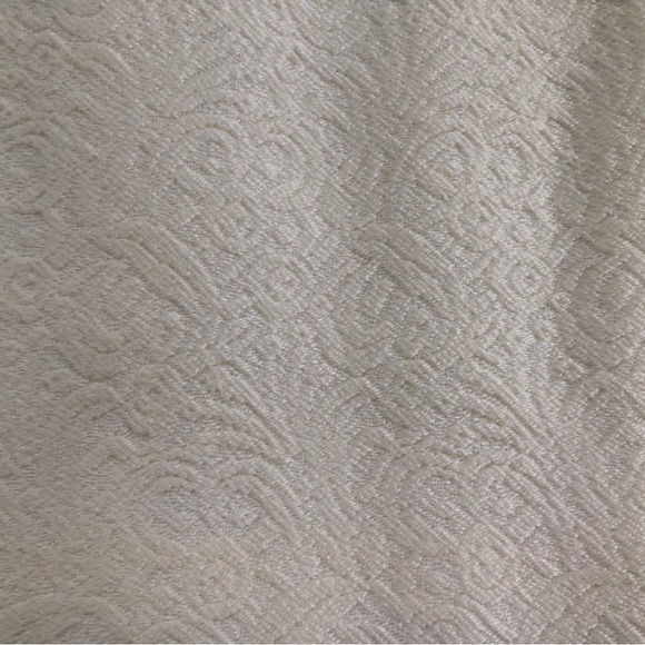 Elie Tahari cream wool short sleeves boxy crop wide relaxed jacket blazer 10 12 - Picture 6 of 7